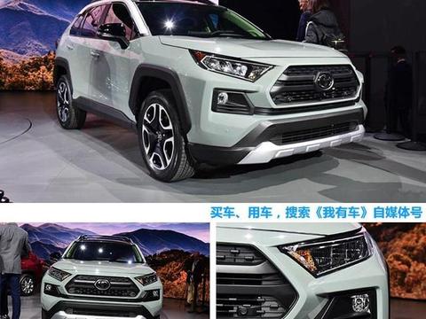 丰田RAV4明年上市，硬派越野范，2.5L+8AT，轻松踩灭本田CR-V