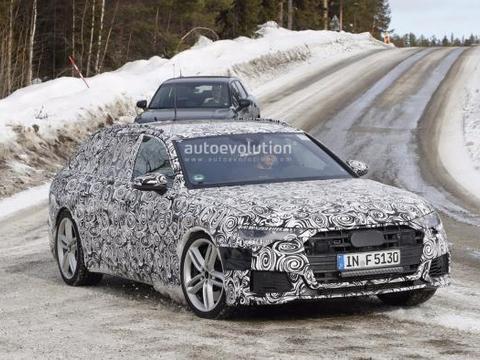 奥迪S6 Avant谍照曝光 搭2.9T/与E43竞争