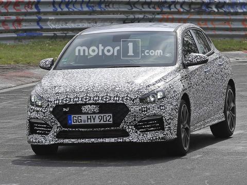 现代i30 N谍照曝光 首款高性能掀背车