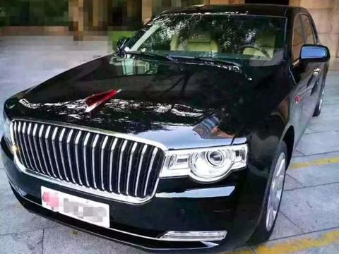 偶遇红旗新款轿车，命名L3，配4.0T，售百万，竞争奔驰S级