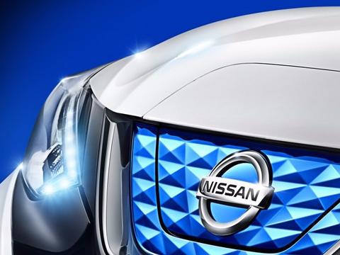 东风日产全新纯电动轿车 预告图发布/将亮相北京车展