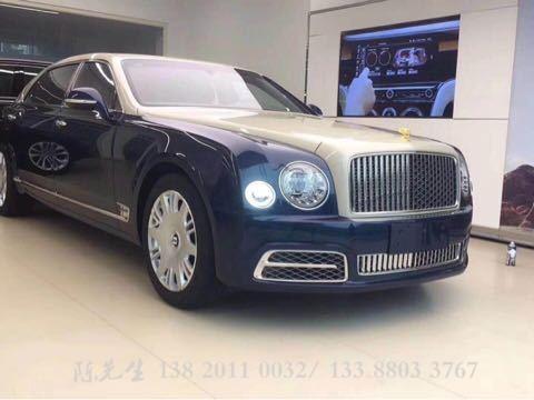 宾利慕尚加长版动感精致高档座驾，18款宾利慕尚6.8T