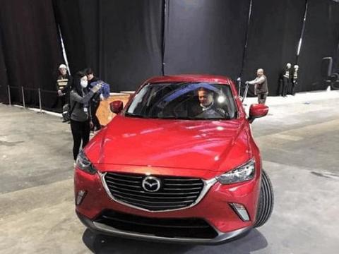 首台马自达CX3亮相，10万起油耗仅3L, 比阿特兹更帅气