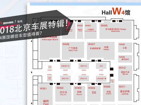 2018北京车展特辑！ W4展馆哪些车型值得看？