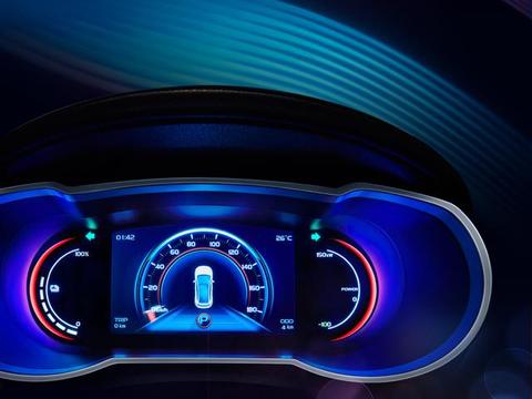 吉利纯电动跨界SUV帝豪GSe内饰官图公布：6月4日亮相