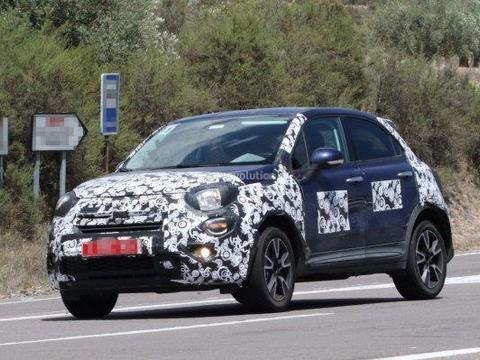 新款菲亚特500X谍照 外观配置小幅调整