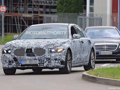 曝奔驰新款S级最新谍照 或增加纯电版