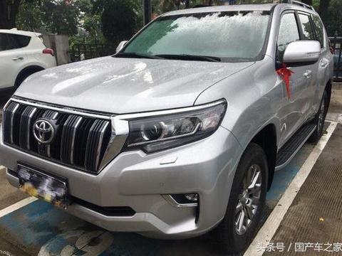 喜提普拉多，银色车身十分罕见，回头率高，等了2个月终于提回家