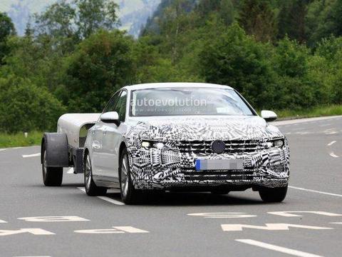 神似新CC 全新一代大众帕萨特伪装谍照