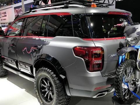 传祺GS8暴力改装版来袭！外观让路虎颤抖，车灯让迪奥跪拜