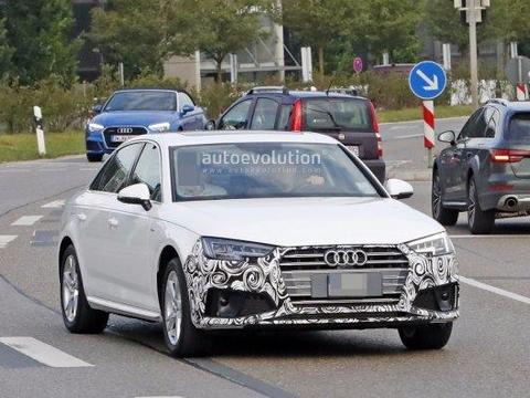 小意思改改 奥迪A4L中期改款谍照海外曝光