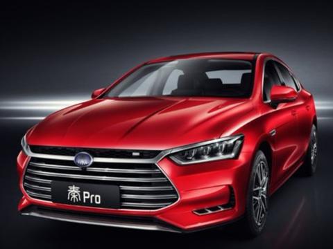 秦Pro官图曝光，全球首创蓝色大灯极其抢眼，比亚迪要逆天了