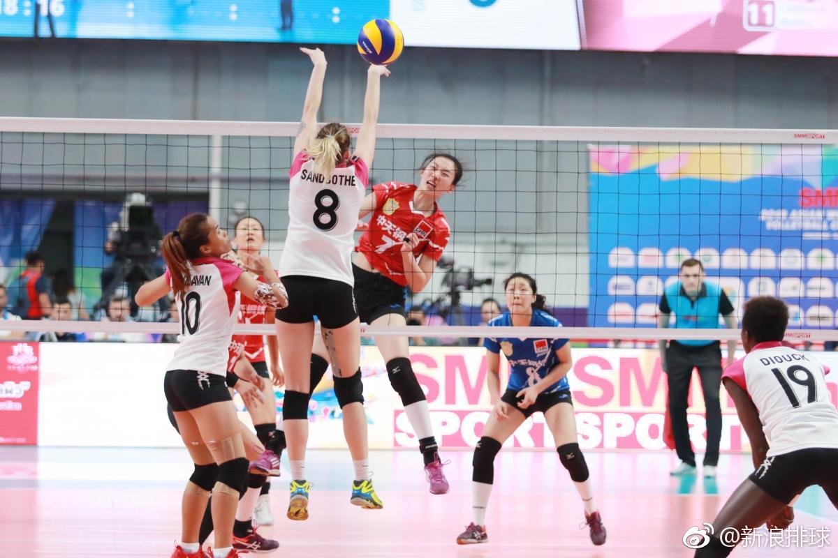 2018年女排亚俱杯昨日于哈萨克斯坦结束了小