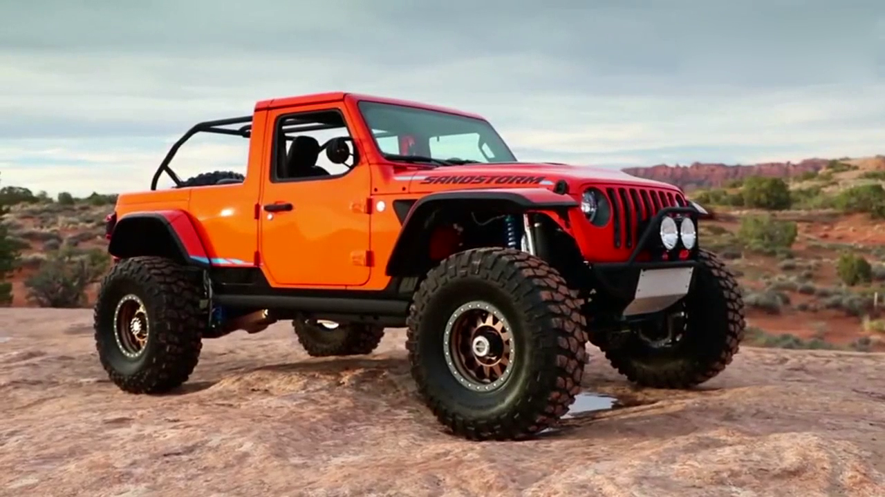 Jeep Sandstorm概念车，V8发动机加身