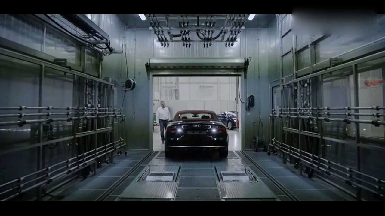 奥迪敞篷车会不会漏雨？看完这个测试告诉你答案！