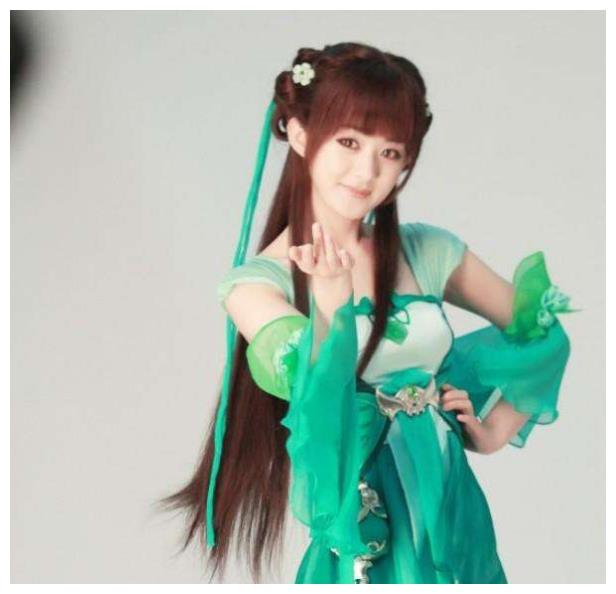 穿绿衣最美的5大古装女星，杨幂垫底，赵丽颖第3，第一美到极致