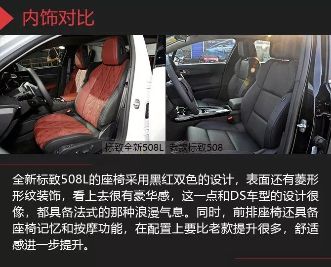 法系车第一款带“L”的车型 全新标致508L新老对比