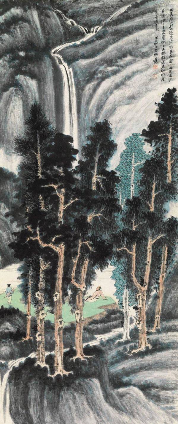 湖山清幽——张大千山水画欣赏