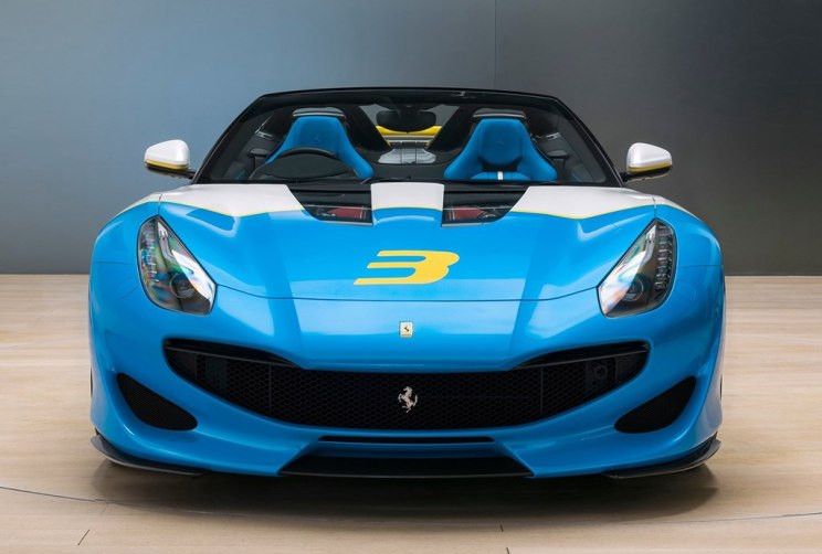 法拉利最新定制车型，形似鲨鱼2.9s破百，仅此一台！