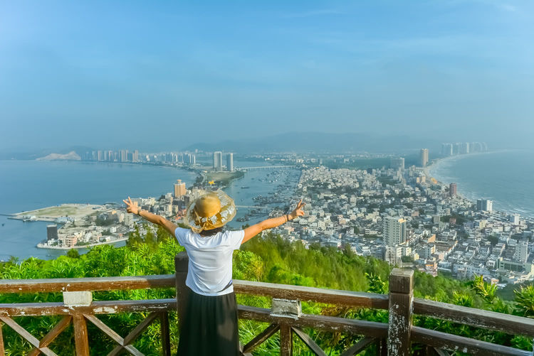 双月湾的日出日落，海龟基地的风景，小兮深圳惠州旅行第七天