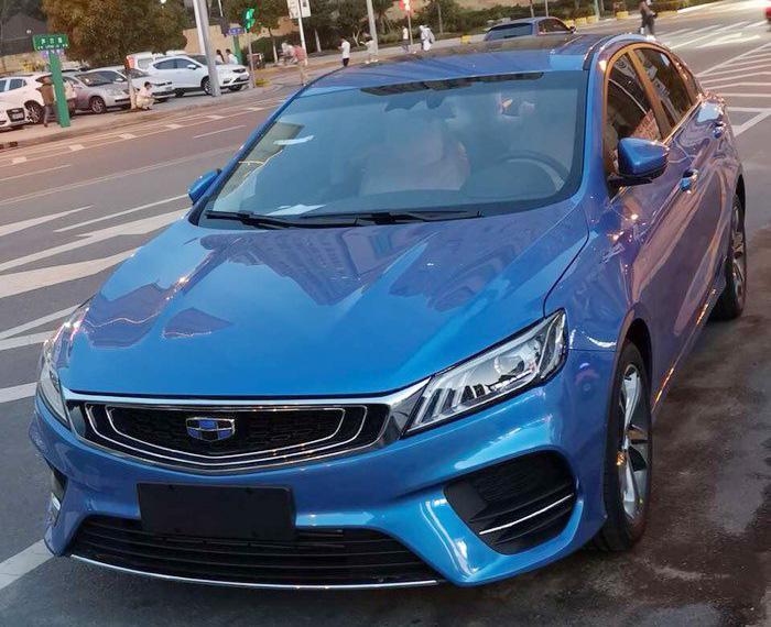 吉利缤瑞实车曝光,比效果图更漂亮!不足8万,买