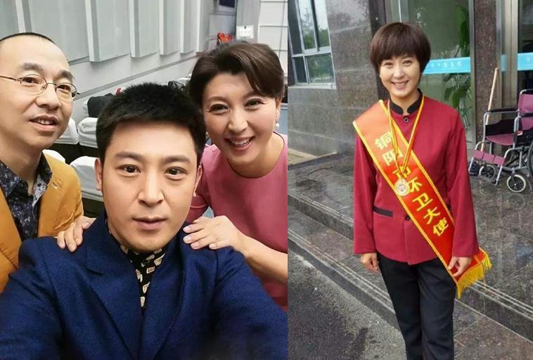 闫学晶全家近照曝光, 丈夫势力太强大, 小沈阳都