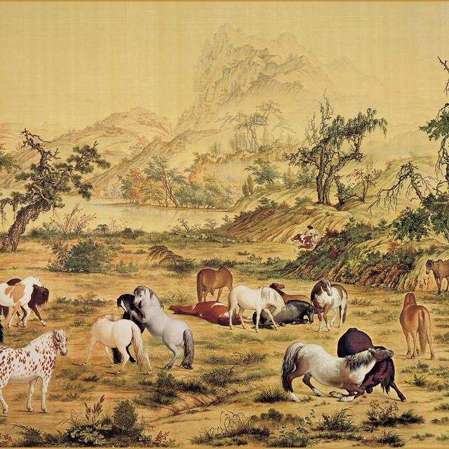 文物赏析 | 中国十大传世名画之《百骏图》
