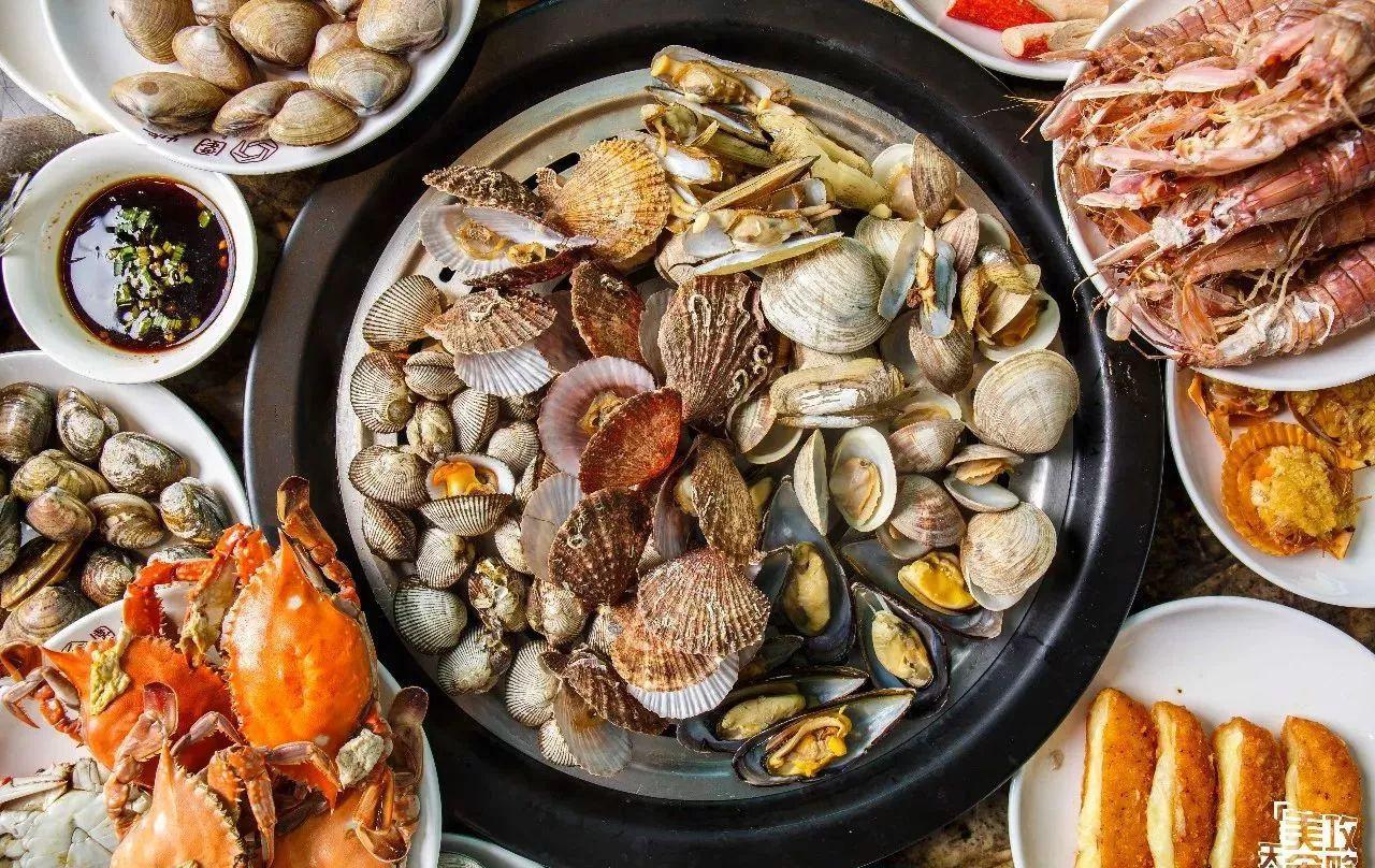 天津印象城蒸汽海鲜火锅自助200+道菜, 海鲜无限吃, 每天爆满!