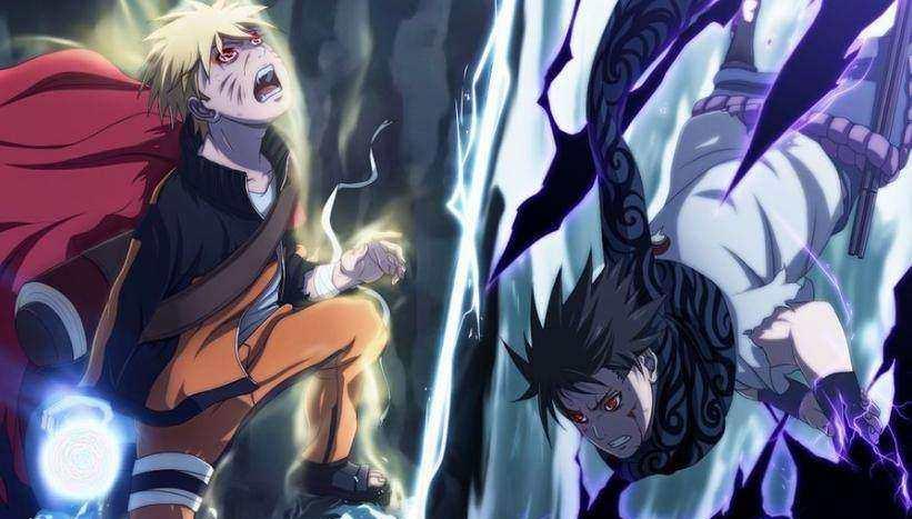 火影忍者中佐鸣的终结谷决战, 鸣人能和佐助打成平手?