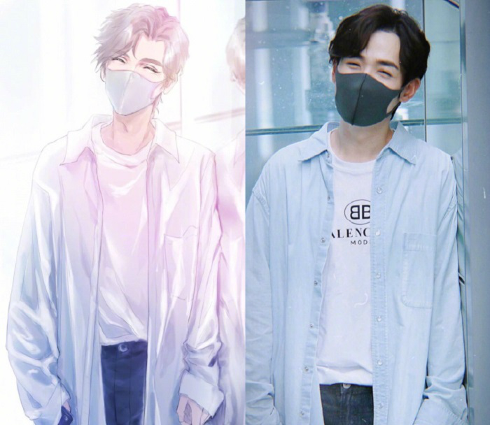 朱一龙，一个从漫画里走出来的贵公子，真人比漫画好看