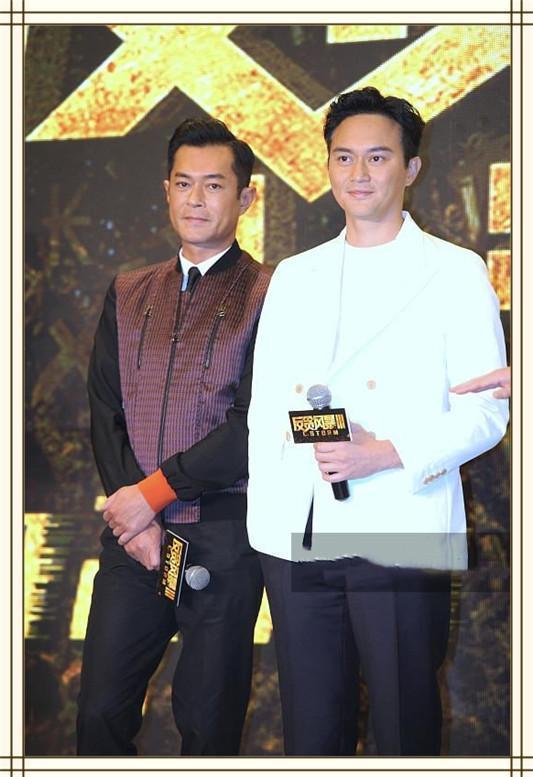 当47岁古天乐同框46岁张智霖,网友:终于知道熟男杀伤