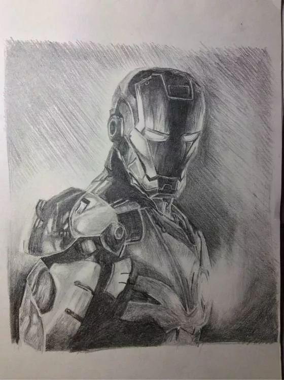 颤抖吧! 漫威迷们! 实力大神《复联》手绘稿拿走不谢!