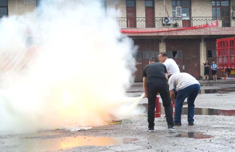 唐山汇达资产经营有限责任公司开展消防安全应