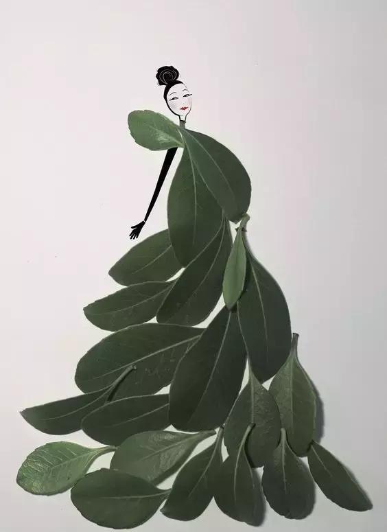 幼儿园作业树叶画, 帮你整理了, 周末和孩子一起做!