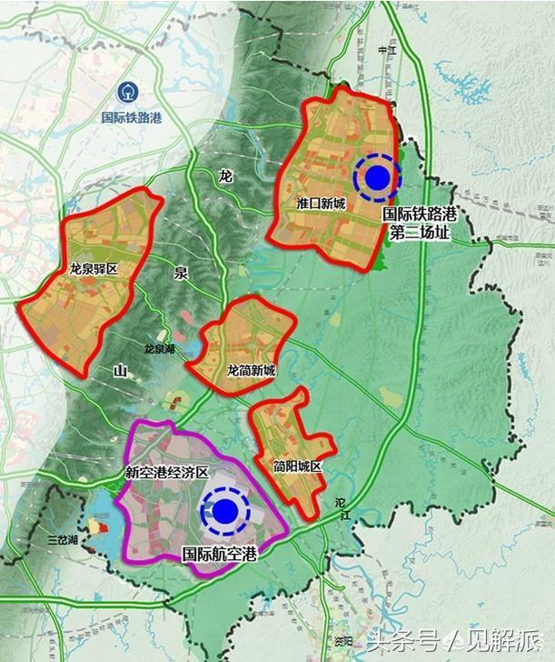 如何看待成都跨越龙泉山脉,向龙泉山脉以东发展?