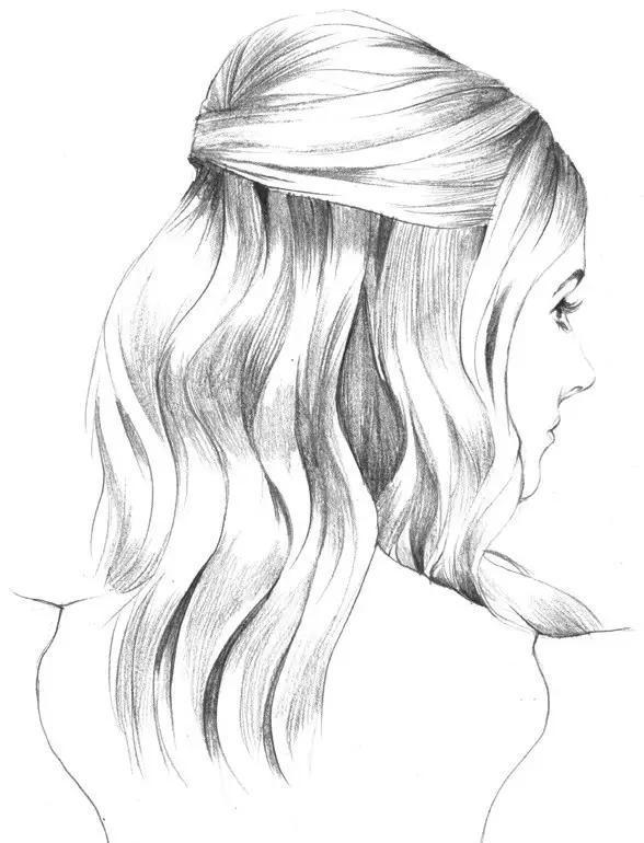 女神手绘发型炼成记,详细步骤每天一款!