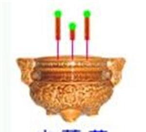 「看香头,论吉凶」佛前三柱香,教你如何看香头