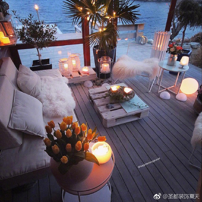 ins网红阳台 适合闺蜜聚在一起