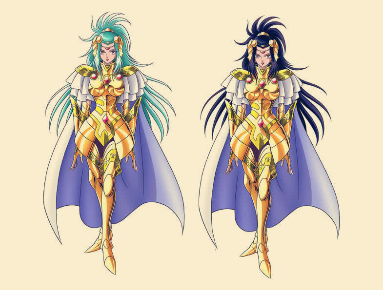 圣斗士星矢,她是第一位女性黄金圣斗士,暗恋紫龙还强