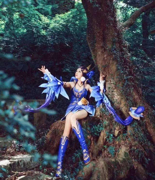 cosplay王者貂蝉 美腿,cos王者荣耀艾琳 王者荣耀貂蝉仲夏夜之梦,因为这大长腿,几十万玩家已收藏