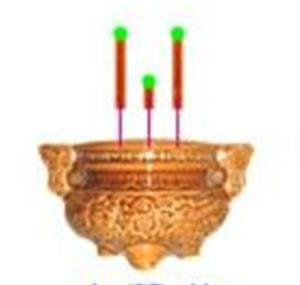 「看香头,论吉凶」佛前三柱香,教你如何看香头