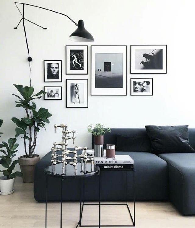 黑白灰的装修风格,适合性格沉稳的人!