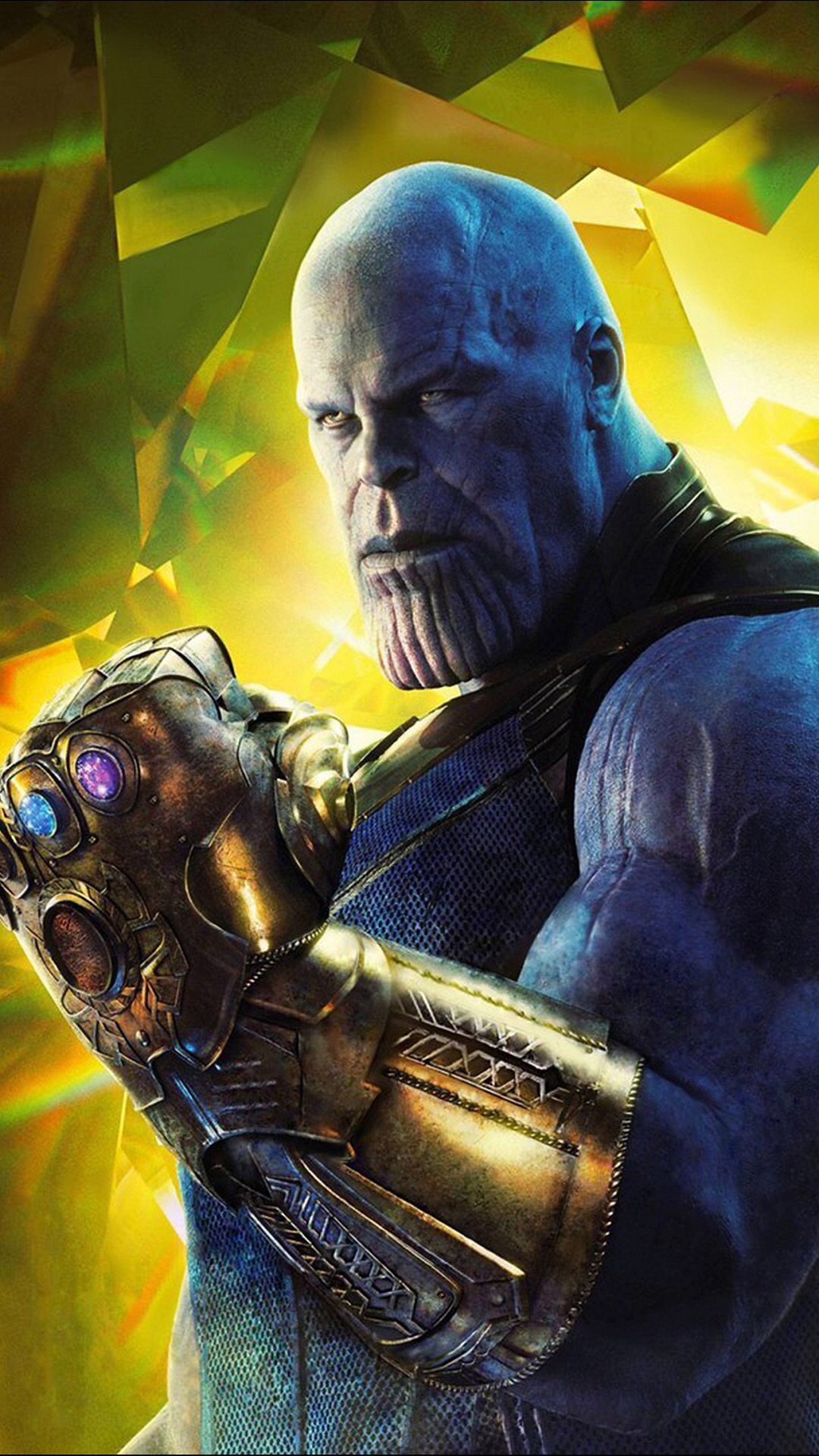 灭霸壁纸发送 不点赞 小心灭霸打响指哟