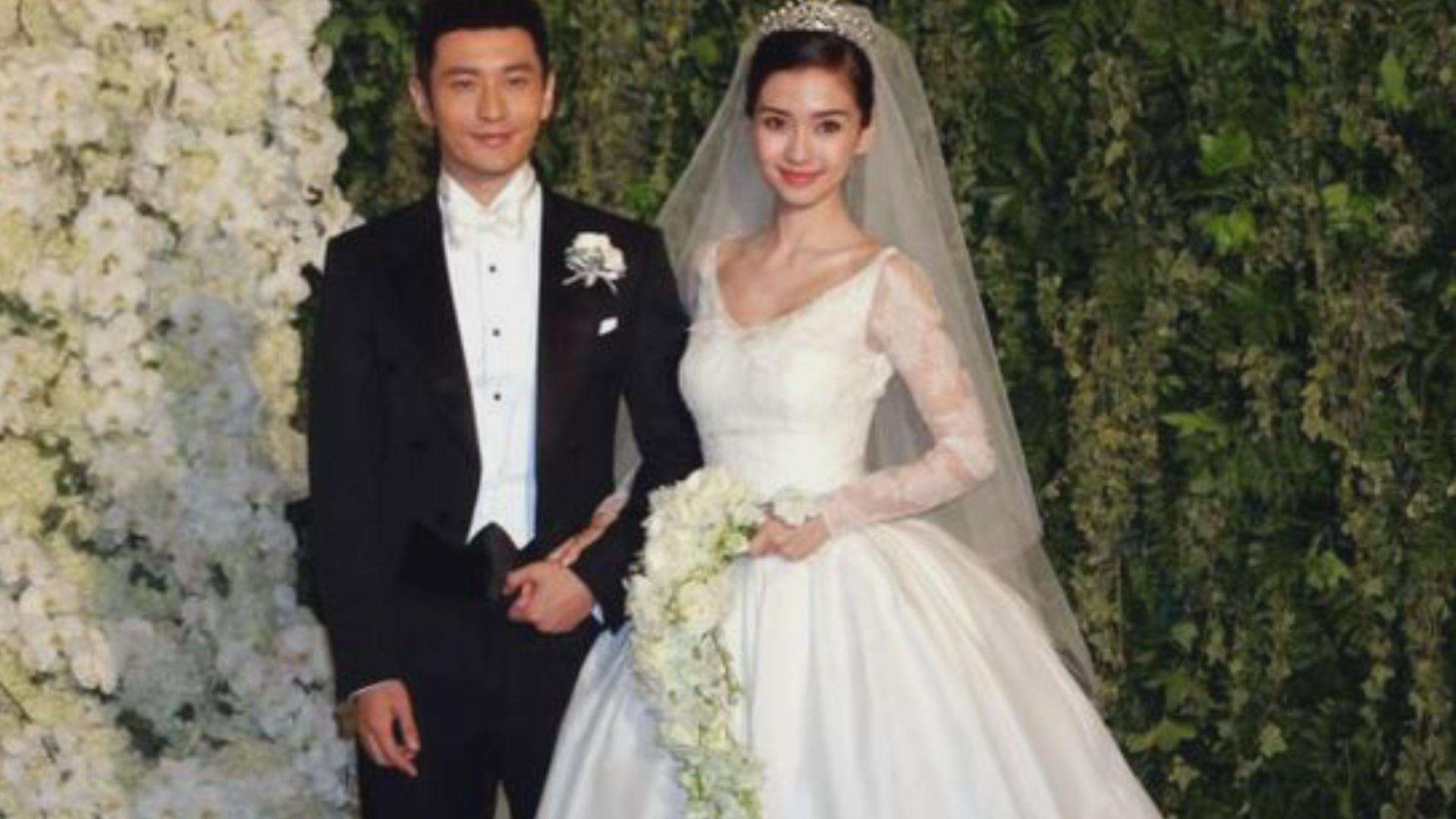 明星中式礼服大盘点，黄晓明杨颖的怪异，吴奇隆刘诗诗的最好看!