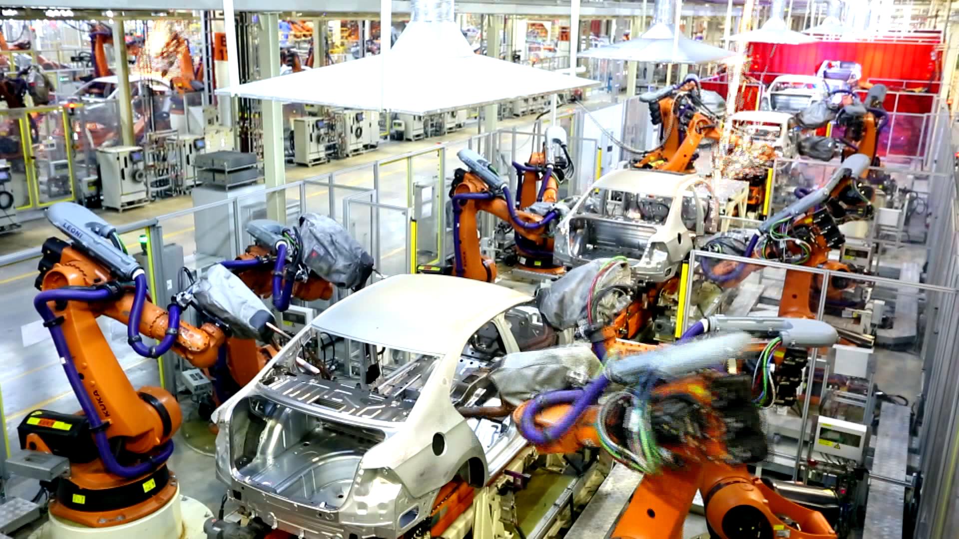 走进上汽大众仪征分公司,工厂位于扬州市