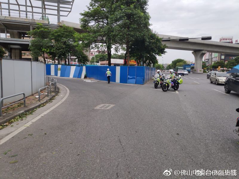 目前高明区高明大桥旧桥准备实施临时封闭