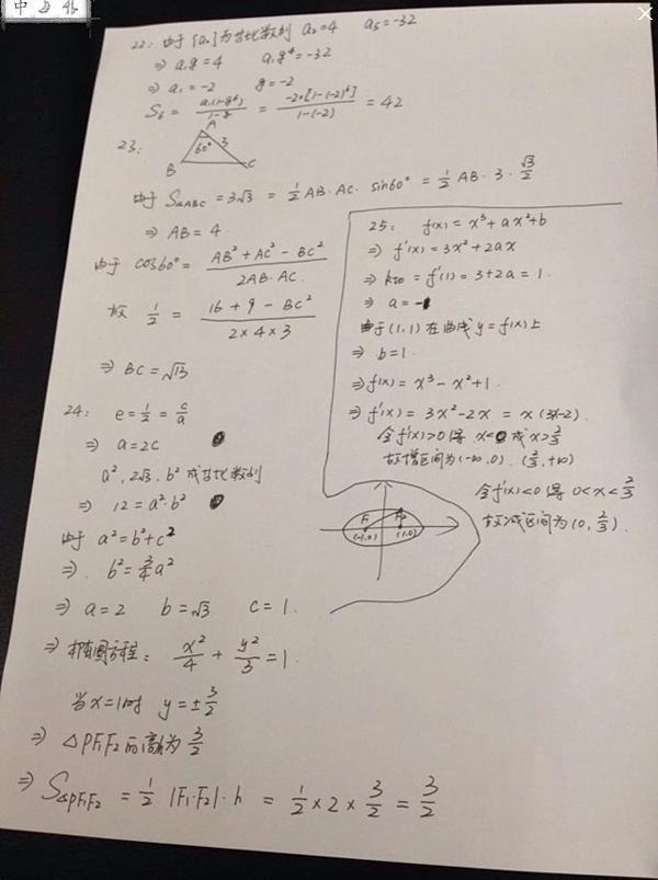 高考数学如何才能拿高分, 看看学霸是怎样答题的!