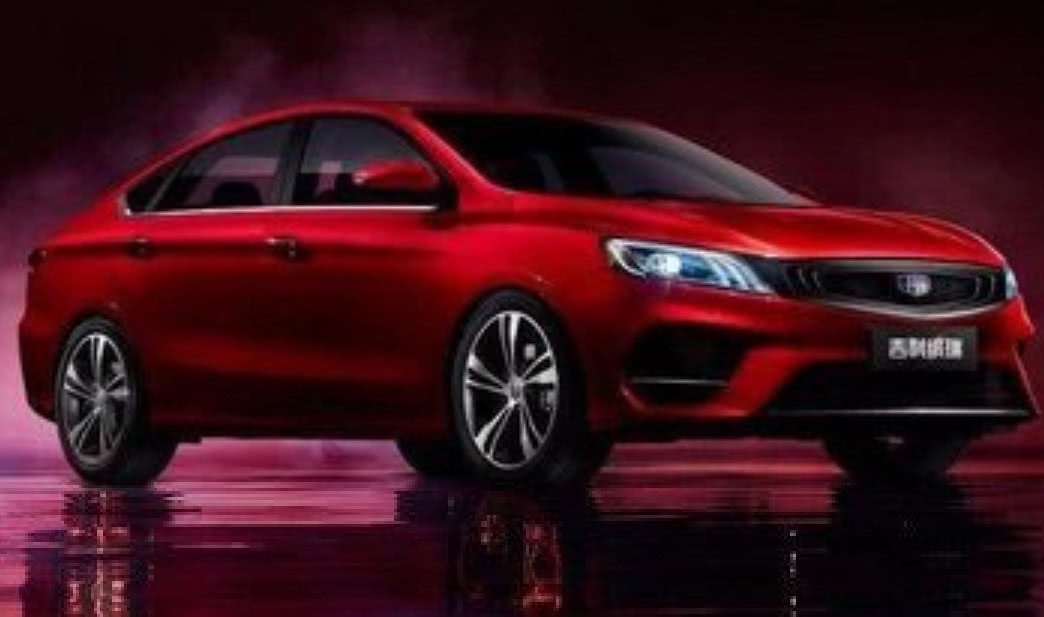 吉利全新轿跑缤瑞,红色版和蓝色版,你们更喜欢