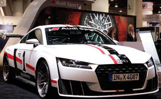 美国SEMA改装车展上, 奥迪TT turbo惊艳亮相, 动力猛如虎!