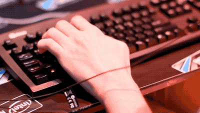 手手速大比拼,星际选手排第一,faker巅峰手速4